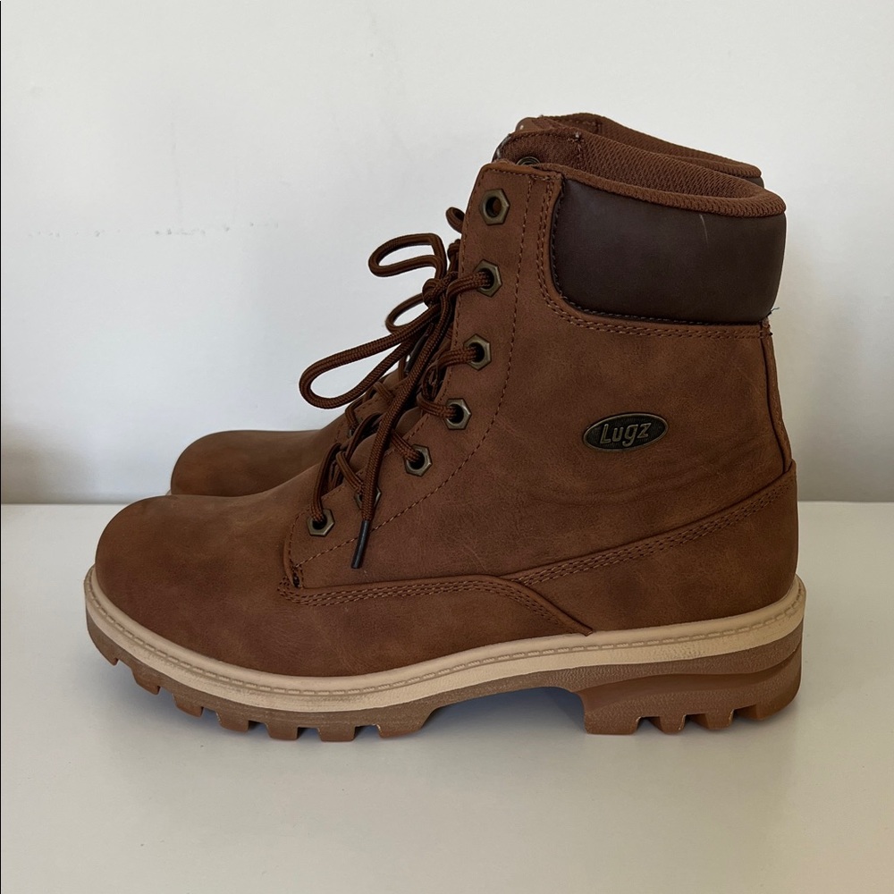 Lugz Women's Brown Lace-Up Winter Boots